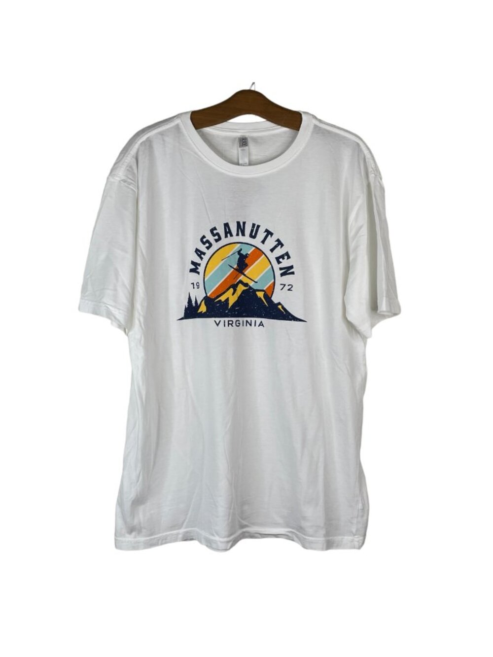 Massanutten Virginia  Tshirt Large Ouray Pigment Dyed Short Sleeve Cotton NEW
